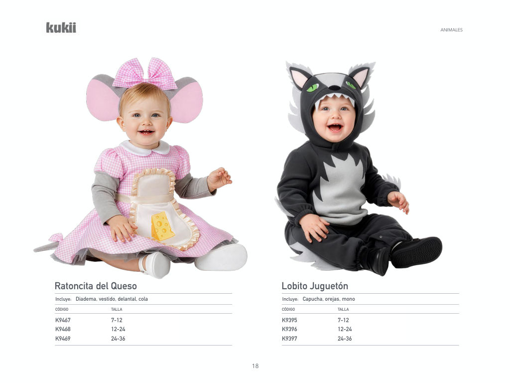 Página 18 del catálogo de bebés