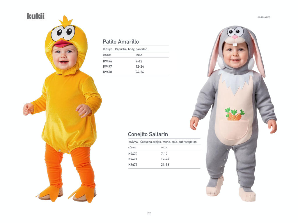 Página 22 del catálogo de bebés